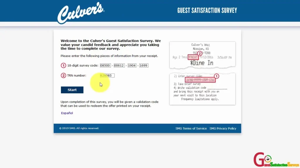 tellculvers.com survey